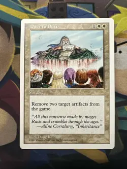 1x Dust to Dust- Fifth Edition- mtg Magic The Gathering Card- NM - Image 1