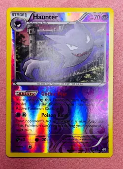 Haunter 34/83 | XY Generations | 2016 Anniversary Pokemon Card Reverse Holo | LP - Image 1