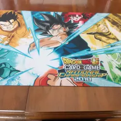 Dragon Ball Super TCG Card Game National Championship 2018 Playmat Promo Bandai - Image 1
