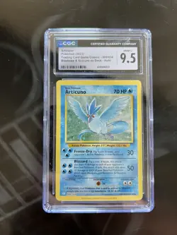 Pokemon Articuno Classic Collection Holo Card #9/34 2023 - Image 1