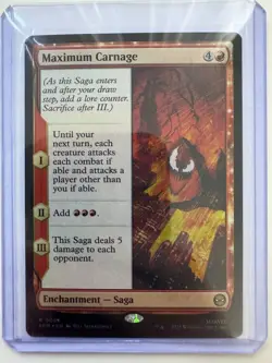 Maximum Carnage #0083 FOIL TMNT NM MTG ENG - Image 1