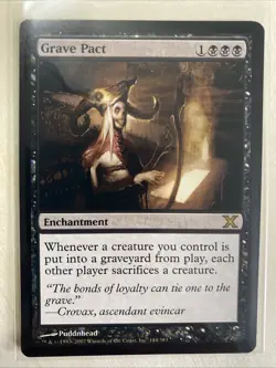 Magic The Gathering 10th Edition Grave Pact #144/383 MTG TCG CCG Tenth - Image 1