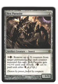 New Phyrexia #137 Hex Parasite - Image 1
