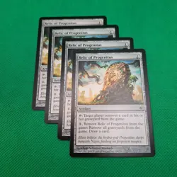 Relic of Progenitus 4x Playset Shards of Alara MTG Magic: The Gathering NM - Image 1