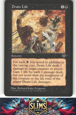 Drain Life - Mirage - MTG - Common - # - NM - Image 1