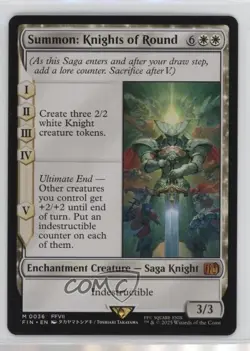 Summon: Knights of Round Mythic Magic: Universes Beyond: Final Fantasy FIN #0036 - Image 1