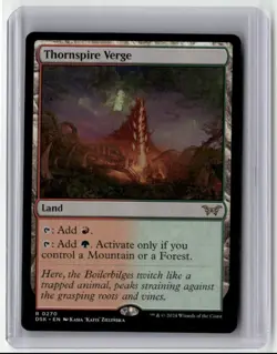 2024 MTG - Duskmourn: House of Horror - Thornspire Verge Rare Regular - Image 1