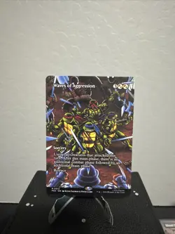 Waves of Aggression (Borderless) Teenage Mutant Ninja Turtles Regular - Image 1