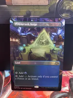 Willowrush Verge (Borderless) Aetherdrift Foil NM - Image 1