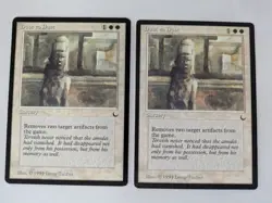 2 Dust to Dust The Dark MTG Exc Free shipping with tracking - Image 1