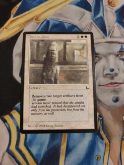 Dust to Dust MTG The Dark Common White Sorcery Slightly Played x1 GG12 - Image 1