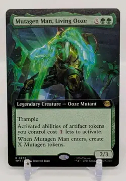Mutagen Man, Living Ooze (Extended Art)Teenage Mutant Ninja Turtles MTG 0273 - Image 1