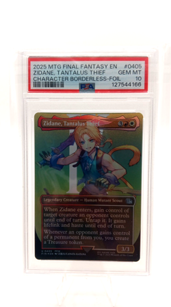 Zidane, Tantalus Thief (Borderless) Final Fantasy Foil - Image 1