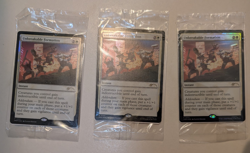 MAGIC: THE GATHERING - UNBREAKABLE FORMATION x 3- TMNT NYCC PROMO FREE SHIPPING - Image 1