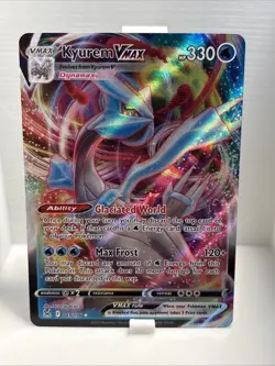 KYUREM VMAX 049/196 LOST ORIGIN POKEMON - ULTRA - NM - Image 1