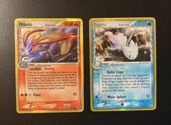 2006 Pokemon TCG - Dragon Frontiers Holo Rares - Togetic - Milotic - Excellent - Image 1