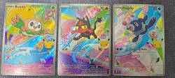 Pokemon 2026 First Partner Illustration Collection Series 1 Promos Set 43-45 - Image 1