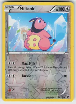 Miltank Reverse Holo Uncommon Plasma Freeze 93/116 Pokemon - Image 1