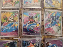 Pokemon TCG 30th anniversary first partner starters illustration set Full 9 - Image 3