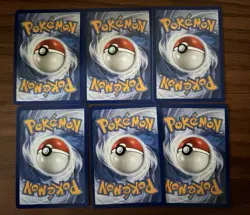 Pokemon First Partner Illustration Promo 6 Card Lot Squirtle Charmander MINT - Image 3