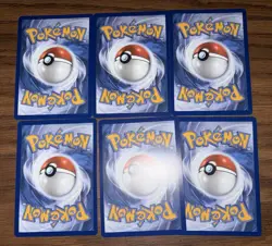 Pokemon First Partner Illustration Promo 6 Card Lot Squirtle Charmander MINT - Image 4