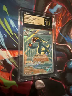 ⚡⚡ CGC 10 Pristine Elektross 119/086 AR Art Rare Black Bolt sv11B Pokemon Card - Image 3