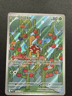 Pokemon Shuckle Mega Evolution 136/132 Illustration Rare NM - Image 1