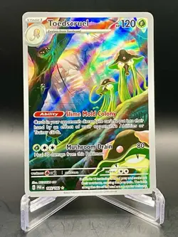 Toedscruel 185/182 Paradox Rift Illustration Rare Full Art Holo Pokemon TCG NM/M - Image 1