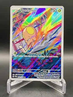 Toedscool 201/198 SV1 Base Set Illustration Rare Full Art Holo Pokemon TCG NM/M - Image 1