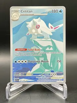 Cetitan 201/191 Surging Sparks Illustration Rare Full Art Holo Pokemon TCG NM/M - Image 1
