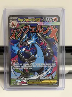 Mega Charizard X Ex 023 Me: Mega Evolution Promo Holo Pokemon TCG Dragon - Image 4