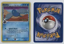 Swablu Reverse Foil Pokemon EX Dragon Frontiers #65 2006 - Image 3