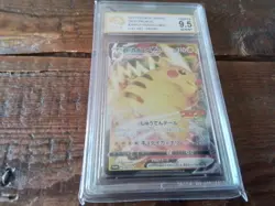 Pokemon Cards promo Holo 265 s p pikachu ar sr ex graded slab card gold art b39 - Image 2
