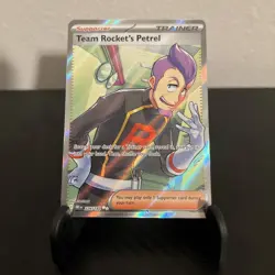 Team Rocket’s Petrel Full Art Trainer 226/182 Pokemon (Destined Rivals) - NM/M - Image 1