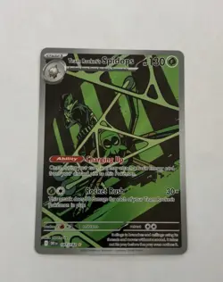 Team Rocket's Spidops Illustration Rare Destined Rivals 187/182 Pokemon TCG - Image 1