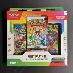 Pokemon TCG First Partner Illustration Collection Series 1 New Sealed - Image 1