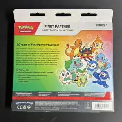 Pokemon TCG First Partner Illustration Collection Series 1 New Sealed - Image 2