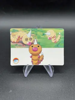 Pikachu Eevee Holo Pokemon Vintage Pocket Monsters Vending Prism Sticker 355 - Image 2
