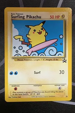 Pokemon Surfing Pikachu Promo Card 28/Promo Cards 2001 Vintage NM Gradeable - Image 1