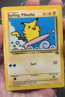 Pokemon Surfing Pikachu Promo Card 28/Promo Cards 2001 Vintage NM Gradeable - Image 4