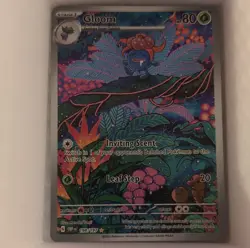 Pokemon Gloom Illustration Rare 198/197 SV03 Obsidian Flames Holo 80 HP Card - Image 1
