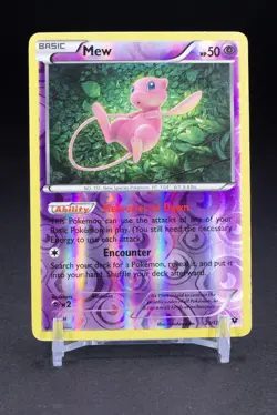 Mew 29/124 Reverse Holo Rare XY Fates Collide Pokemon Card 2016 NM - Image 1