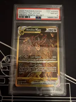 2023 Pokemon SWSH FA/Giratina VStar Crown Zenith-Secret #GG69 PSA 8 - Image 1