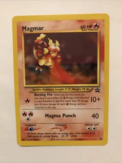 Magmar #44 - Black Star Promo - WoTC Pokemon Card - Image 1
