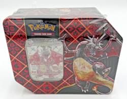 Pokemon TCG Paldean Fates Shiny Charizard EX Tin x5 Booster Packs Factory Sealed - Image 1