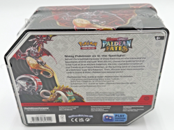 Pokemon TCG Paldean Fates Shiny Charizard EX Tin x5 Booster Packs Factory Sealed - Image 3