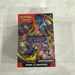 Pokemon Mega Evolution Phantasmal Flames Booster Bundle Factory Sealed - Image 1