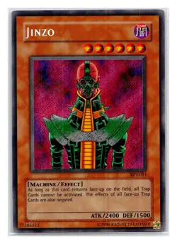 Jinzo Secret Rare 2003 Collectors Tin BPT-011 LP - Image 1
