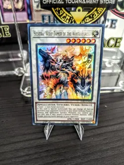 Yu-Gi-Oh! **EURO ENGLISH** Silvera, Wolf Tamer of the White Forest Ultra Rare IN - Image 1