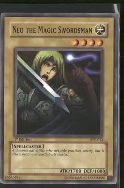Neo the Magic Swordsman SYE-012 1st Edition - Yu-Gi-Oh! TCG Common - Image 1